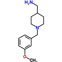 1-[1-(3-Methoxybenzyl)-4-piperidinyl]methanamine picture