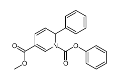 5-O-methyl 1-O-phenyl 2-phenyl-2H-pyridine-1,5-dicarboxylate结构式