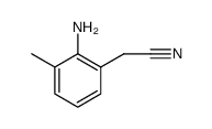 Acetonitrile, (2-amino-m-tolyl)- (7CI) Structure