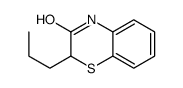 2-propyl-4H-1,4-benzothiazin-3-one结构式