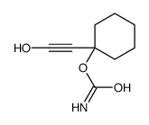 Carbamic acid, 1-(hydroxyethynyl)cyclohexyl ester (7CI) Structure