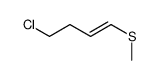 4-chloro-1-methylsulfanylbut-1-ene Structure