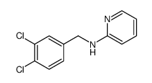 2-Pyridinamine, N-[(3,4-dichlorophenyl)methyl]结构式