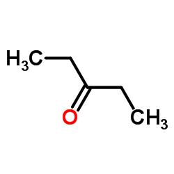 3-Pentanone Structure