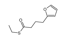 S-ethyl furan-2-butanethioate结构式