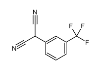 2-[3-(trifluoromethyl)phenyl]propanedinitrile结构式