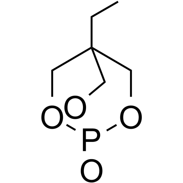 4-Ethyl-2,6,7-trioxa-1-phosphabicyclo[2.2.2]octane 1-oxide Structure