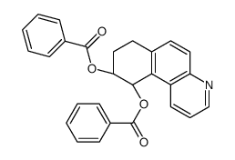 [(9S,10S)-10-benzoyloxy-7,8,9,10-tetrahydrobenzo[f]quinolin-9-yl] benzoate Structure