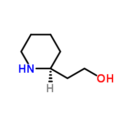 (S)-2-(哌啶-2-基)乙醇结构式