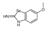 6-methoxy-1,3-benzoselenazol-2-amine Structure