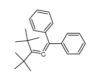 1,1-di-tert-butyl-3,3-diphenylallene Structure