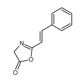 N-cinnamoylamino glycine Structure