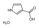 1H-Pyrrole-3-carboxylic acid hydrate (1:1)结构式