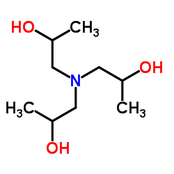 Triisopropanolamine Structure