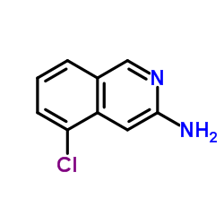 5-Chloroisoquinolin-3-amine Structure