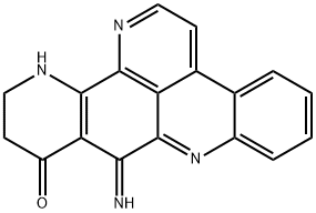 10H-Quino[4,3,2-de][1,10]phenanthrolin-10-one, 9,11,12,13-tetrahydro-9-imino-结构式