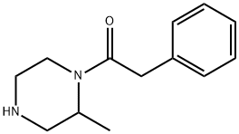 1-(2-methylpiperazin-1-yl)-2-phenylethan-1-one Structure