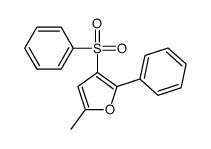 3-(benzenesulfonyl)-5-methyl-2-phenylfuran Structure