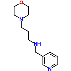 (3-MORPHOLIN-4-YL-PROPYL)-PYRIDIN-3-YLMETHYL-AMINE结构式