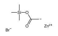 Zinc, bromo[2-oxo-2-[(trimethylsilyl)oxy]ethyl] Structure