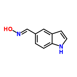 (E)-N-Hydroxy-1-(1H-indol-5-yl)methanimine structure