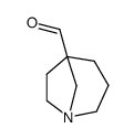 1-AZABICYCLO[3.2.1]OCTANE-5-CARBOXALDEHYDE结构式