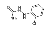 4-(2-chlorophenyl)semicarbazide结构式