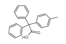 diphenyl-p-tolyl-acetic acid Structure