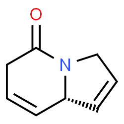 5(3H)-Indolizinone,6,8a-dihydro-,(8aS)-(9CI)结构式