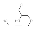 2-Butyn-1-ol,4-(3-chloro-2-hydroxypropoxy)- structure