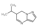 Pyrazolo[1,5-a]pyrimidine, 6,7-dihydro-6-(1-methylethyl)- (9CI)结构式