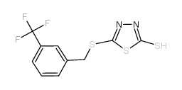 5-[3-(三氟甲基)苄硫基]-1,3,4-噻二唑-2-硫醇图片