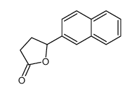 GAMMA-(2-NAPHTHYL)-GAMMA-BUTYROLACTONE Structure