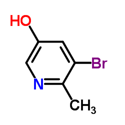 3-Bromo-5-hydroxy-2-picoline Structure