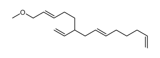 9-ethenyl-14-methoxytetradeca-1,6,12-triene结构式