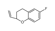 (2R)-2-ethenyl-6-fluoro-3,4-dihydro-2H-chromene结构式