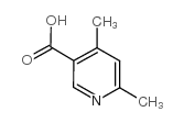 4,6-二甲基烟酸结构式