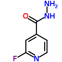 2-Fluoroisonicotinohydrazide structure