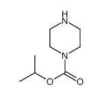 哌嗪-1-羧酸异丙酯结构式