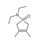 N,N-diethyl-3,4-dimethyl-1-oxo-2,5-dihydro-1λ5-phosphol-1-amine Structure