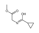 N-(环丙基羰基)-甘氨酸甲酯结构式