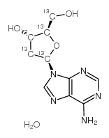 2'-Deoxy-β-D-adenosine-13C5 Monohydrate picture