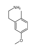 Benzeneethanamine, 5-methoxy-2-methyl- (9CI) structure