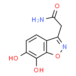 1,2-Benzisoxazole-3-acetamide,6,7-dihydroxy-(9CI)结构式