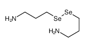 3-(3-aminopropyldiselanyl)propan-1-amine Structure