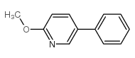 2-Methoxy-5-phenylpyridine structure