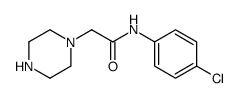 N-(4-CHLORO-PHENYL)-2-PIPERAZIN-1-YL-ACETAMIDE picture