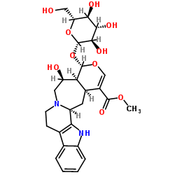 3α-Dihydrocadambine Structure