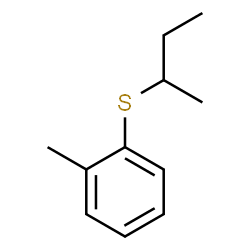 sec-Butyl(o-tolyl) sulfide结构式