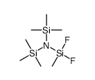 [[[difluoro(methyl)silyl]-trimethylsilylamino]-dimethylsilyl]methane结构式